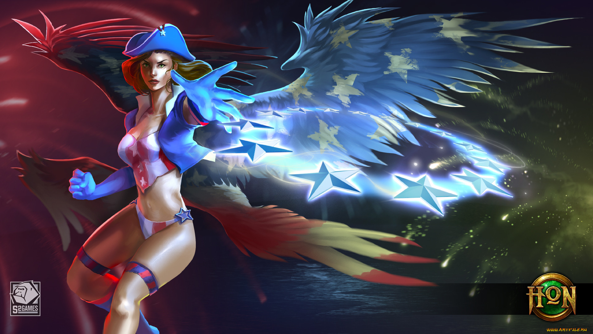  , heroes of newerth, , , , , , lady, liberty, moon, queen, heroes, of, newerth